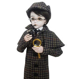 Full Set Sherlock Holmes Detective Doll 1/3 BJD doll male 23in 17" 57cm