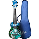 Flight, 4-String Travel Series Soprano Ukulele-Slovenia, (TUS-30 SLO)