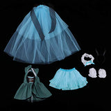 SM SunniMix Elegant Off Shoulder Party Gown Dress Lace Sleeves Strapless Tops 1/4 BJD SD DZ DOD LUTS Dollfie Clothing