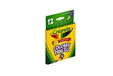 Crayola 68-4112 Colored Pencils, Short, 12-Pack