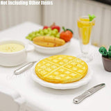 Odoria 1:12 Miniature Waffle Maker for Waffle Breakfast Dollhouse Kitchen Accessories