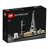 LEGO Architecture Skyline Collection 21044 Paris Skyline Building Kit with Eiffel Tower Model and Other Paris City Architecture for Build and Display (649 Pieces)