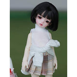 HGFDSA Original Design 27Cm BJD Doll 1/6 Ball Jointed Doll DIY Toys with Full Set Clothes Shoes Wig Makeup Surprise Gift Doll Best Gift for Girls,A