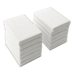 LWR Crafts Mini Stretched Canvas 2" X 3" Pack of 12