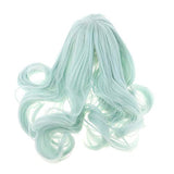 CUTICATE Doll Wigs Resistant Wave Hair for Blythe Doll 1/3 Bjd DIY Doll Wigs - Mint Green, as described