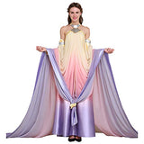 CosplayDiy Women's Dress for Star Wars Queen Padme Amidala Cosplay XS