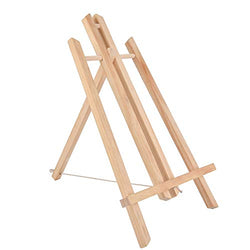 16 inch Tabletop Display Artist Easel Stand(1-Each), Accommodates Canvas Art up to 13" high, Tabletop Display Painting for Kids and Adults, Wood