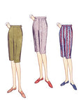 Vogue Patterns Misses' Shorts and Tapered Pants, 14-16-18-20-22", Orange