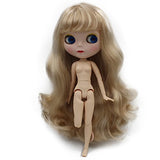 1/6 BJD Doll , 4-Color Changing Eyes Matte Face and Ball Jointed Body Dolls, 12 Inch Customized Dolls Can Changed Makeup and Dress DIY, Nude Doll Sold Exclude Clothes (S.3)