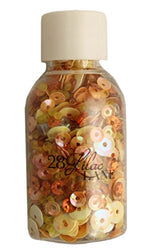 Sequin & Bead Assorted Mixes For Crafts 75 grams - Citrus Fun - 3 Bottles