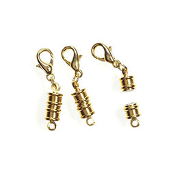 Magnetic Clasps 7mm 2/Pkg-Gold