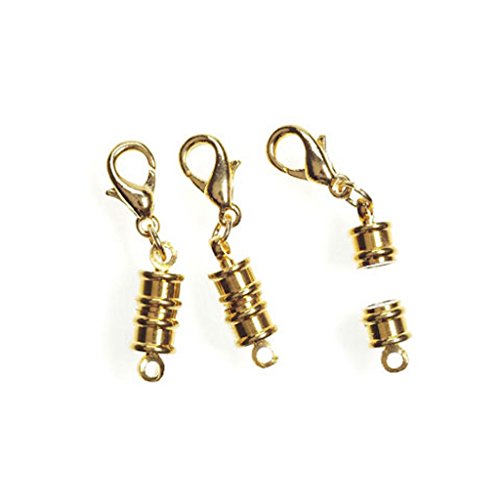 Magnetic Clasps 7mm 2/Pkg-Gold