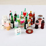 NWFashion Miniature Drinks Bottle (26pcs Mix)