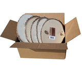 Basswood Plaque (Round/Oval) Bulk Quantity Value Box (Medium (7"-9" Diameter) Pack of 10)