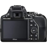 Nikon D3500 DSLR Camera with 18-55mm VR Lens + 32GB Card, Tripod, Case, and More (18pc Bundle)
