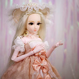 ICY Fortune Days 1/4 18 Inch Scale Daily Queen Series Ball Jointed Doll, Including Fullset Gorgeous Clothes, Beautiful Makeup, Shoes and Hairware (Jila)