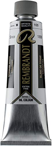 Rembrandt Paint Oil TITA, us:one size, Titanium White