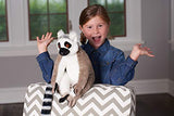 Wild Republic Ring Tailed Lemur Plush, Stuffed Animal, Plush Toy, Gifts for Kids, Cuddlekins 12