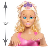 Barbie Unicorn Party 26-piece Deluxe Styling Head, Blonde Hair, Pretend Play, Kids Toys for Ages 5 Up by Just Play