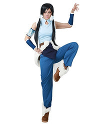 miccostumes Women's Avatar Korra Cosplay Costume (Women s) Blue