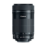 Canon EF-S 55-250mm F4-5.6 IS STM Lens for Canon SLR Cameras