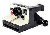 Polaroid Rainbow White One Step SX-70 Instant Camera in Original Box and Manual