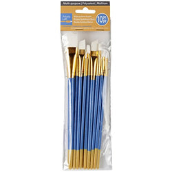 Artist's Loft Fundamentals White Synthetic Brushes