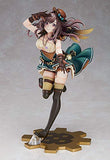 Good Smile The Idolmaster Shiny Colors: Kogane Tsukioka (Face of Treasure Version) 1:7 Scale PVC Figure, Multicolor