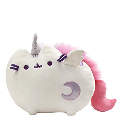 GUND Pusheen Super Pusheenicorn Unicorn Sound and Lights Plush Stuffed Animal, White, 17"