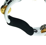 Meinl Percussion TMT1M-WH Dual Alloy Recording Combo Tambourine, White