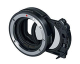 Canon Drop-in Filter Mount Adapter EF-EOS R with Circular Polarizing Filter