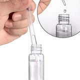 300PCS 1ml Disposable Plastic Clear Liquid Dropper Transfer Pipette Eye Droppers,Volumetric Pipettes,Essential Oils Pipettes