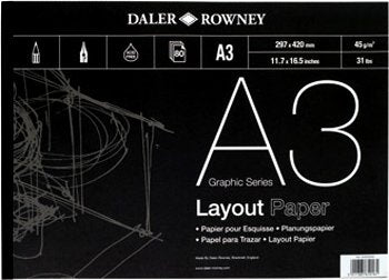 Daler - Rowney A3 Series A Layout Pad