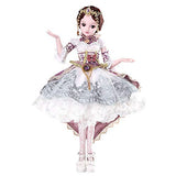 PSFS BJD Doll SD Doll 60cm/24inch，Princess Bride for Girl Gift and Dolls Collection Doll Life Like Soft Vinyl Silicone Doll (C)