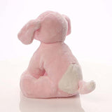 Baby GUND Spunky Dog Stuffed Animal Sound Plush, Pink, 8"