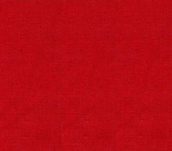 Polyester Cotton Fabric Broadcloth RED / 60" Wide/ Sold By the Yard