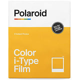 Polariod Lab Instant Photo Printer + Polaroid Color Film for I-Type+ 5" Photo Album + Cleaning Cloth