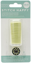 American Crafts We R Memory Keepers Stitch Happy 2 Piece Sewing Thread, Citrine
