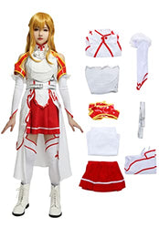 Miccostumes Women's Deluxe Full Set of Anime Cosplay Costume with Breastplate