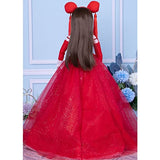 Xin Yan 1/3 Sd Bjd Dolls New Year Red Wedding Doll Ball Jointed Doll DIY Toys Bring Full Clothes, Shoes, Makeup, Face and Wig，Best Birthday for Girls- 23.8 Inch