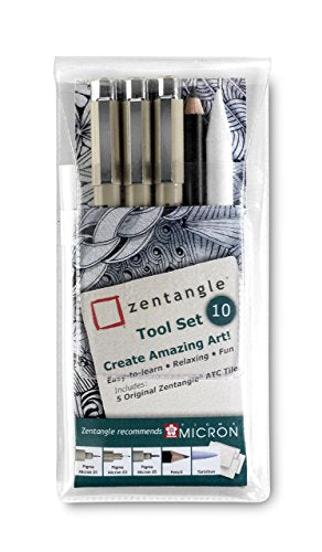 Zentangle Tool Set (pack Of 10)