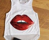 Special100% 2 PC Large Red Lips Patches,Iron On Patches Or Sew on for Clothing Glitter Sequin