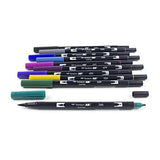 Tombow Pen Bohemian Dual Brush Markers, 10-Pack, 10 Piece