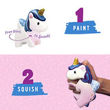Unicorns Gifts for Girls - Arts and Crafts Paint Your Own Rainbows & Awesomeness Squishies DIY Kit - Crafts for Kids - Includes Large Slow-Rise Squishies (Unicorn Squishy Kit) Unicorn Toys for Girls