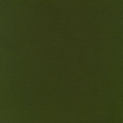 ROBERT KAUFMAN "KONA COTTON SOLID" Green #2 by the 1/2 yard (Avocado)