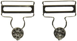 Dritz Overall Buckles - Nickel - For 1 5/8" Straps