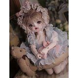 KDJSFSD BJD Doll 1/6 9.6 Inch Ball Joints SD Dolls Cosplay Fashion Girl Dolls Children's Creative Toys with All Clothes Shoes Socks Wig Hair Makeup Surprise Gift Toy