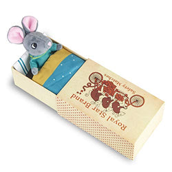 Foothill Toy Co. Matchbox Mouse - Playset with Plush Toy Mouse in a Box, Harper
