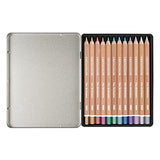 Cretacolor MegaColor Colored Pencil Set, 12 Count (Pack of 1), Metallic