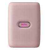 Fujifilm Instax Mini Link Smartphone Printer (Pink) + Fuji Instax Mini Film (40 Sheets)